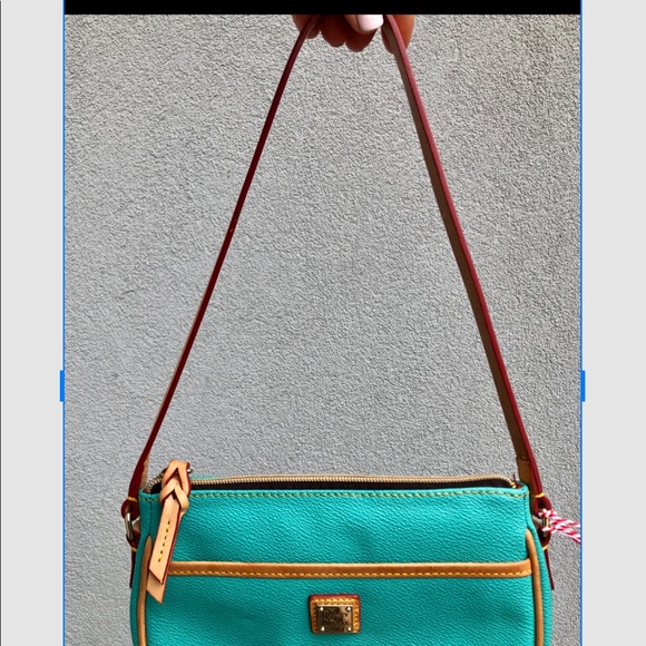 Dooney & bourke shoulder bag teal - Picture 6 of 6